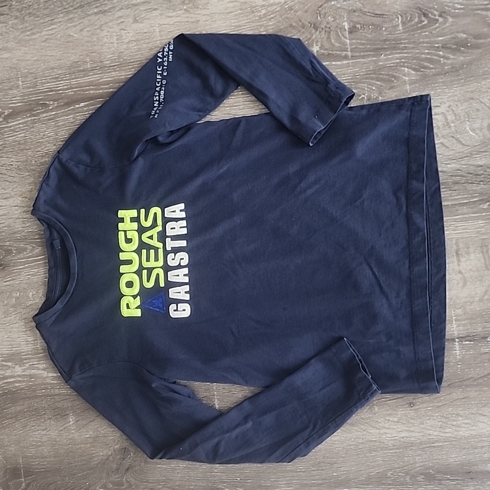 GAASTRA Embroidered 'Rough Seas' Long Sleeve Crew Neck Casual Boating Top